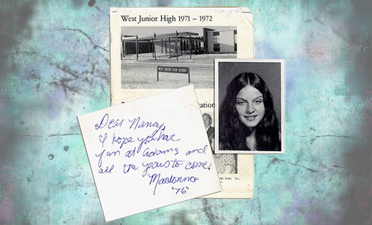 Madonna's Yearbook, 1972